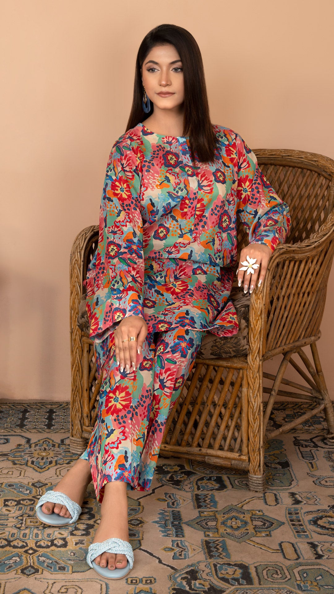 2 Piece-Printed Lawn-PV7-08