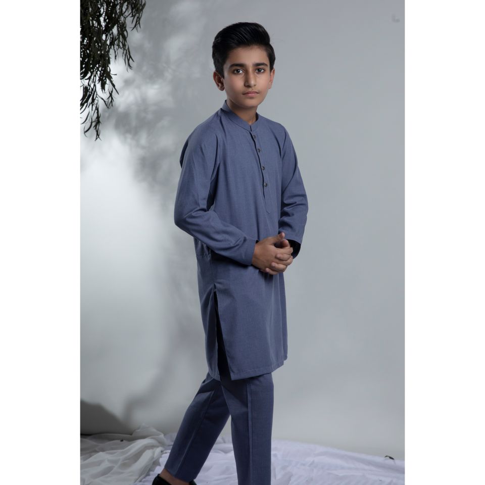 Winter Casual Kurta Trouser - Miandad Fabrics